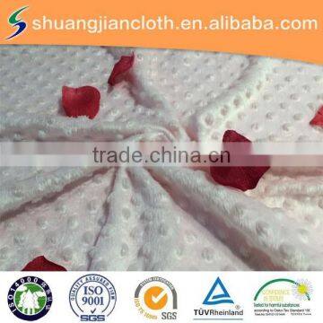 Changshu super soft minky dot fabric