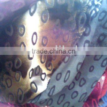 leopard velvet for underwear fabric