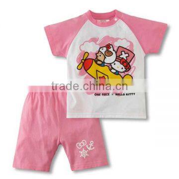 2016 Summer 2 Pcs/set Cartoon Helicopter Baby Romper photo-3