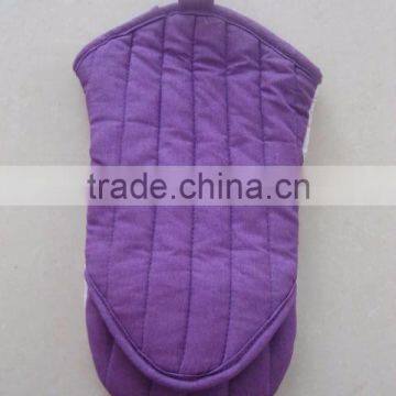 cotton canvas small purple oven mitt rabbit oven gloves