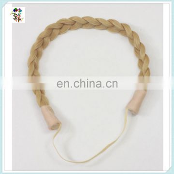 Natural Girls Twist Plait Hoop Blonde Synthetic Hair Pieces HPC-0143