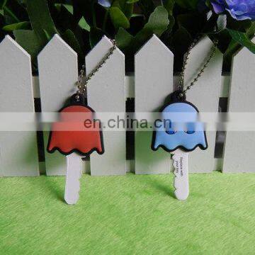 Hot-sale Cute Cartoon Red/Bule Spirit Silicone Key Cap