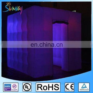 Changing Colors Inflatable Tent With LED Light Photo Booth With A Remote Controller photo-3