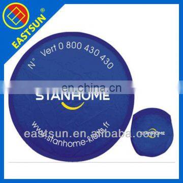 Nylon folding frisbee for promotional gifts