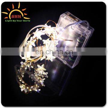 LED merry christmas star string lights LED train string light