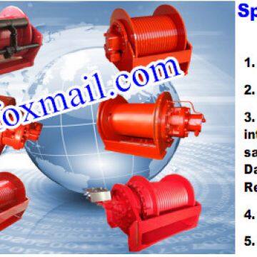 Factory Directly Offered High Speed Hydraulic Winch Hoisting Winch Dredger Hydaulic Winch photo-4