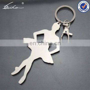 ELEGANT METAL STYLE CREATIVE DANCER BALLET KEY RING CHAIN