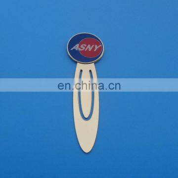 custom metal paper clip with printed logo