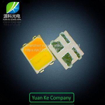 Dual Colurs Led 1w 2 Chip 2835 5050 3528 Smd Warm White+white Bi-color Red White Led CRI95