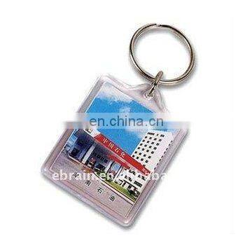 Hard Plastic Keychain