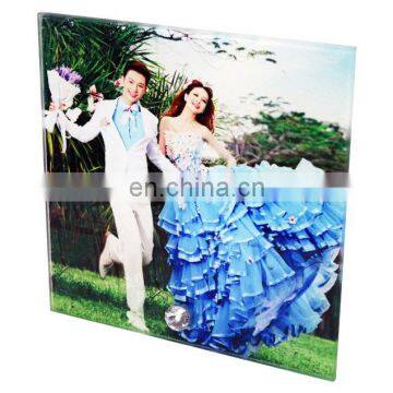 New Design Sublimation Glass Wedding Photo Frame Sublimation Glass Decoration Picture Photo Frame photo-5