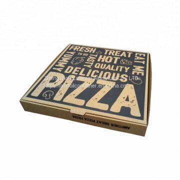 Environmental Healthy Customized Logo Pizza Packaging Box photo-3