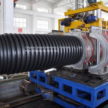 PE DWC Tube Extruder Corrugated Pipe Extrusion Line