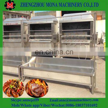 China Manufacture Brazil Barbecue Furnace Meat Roaster Machine With CE Proved photo-6