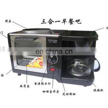 Factory Price 3 in 1 Breakfast Making Machine Home Use Breakfast Machine Sausage Machine With Heat Pipe Protective Cover photo-2