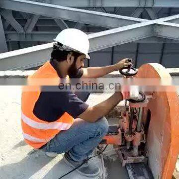 Portable 800mm manual electric concrete wall saw cutting machine for sale