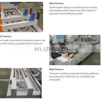 Aluminium Profile Double Head High Spend 3-axis CNC Machining Center DMCC3-2HS photo-7