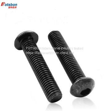 M2-M12 Screws Tornillos Hexagon Socket Pan Head Screw Parafuso Allen Black Vis Schroeven Vida Tornillo Viti Schroef ISO7380