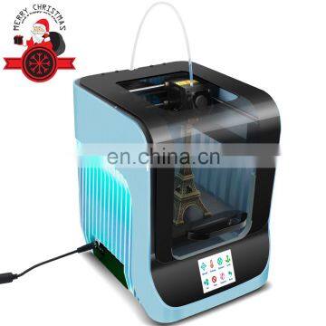FDM 3D Printing Machine Desktop Portable 3D Printer With Free PLA 3D Filament For Steam Education Family DIY