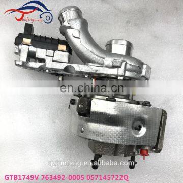 Original Turbo GTB1749V 763492-0005 057145722Q Turbocharger for 2007-09 Audi Q7, A8 4.2 TDI With W24 Engine photo-3