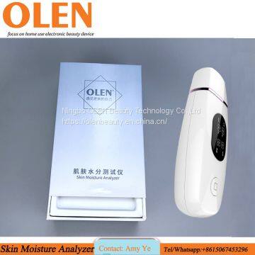 2020 OLEN Home Use Skin Moisture Checker for Personal Skin Detect