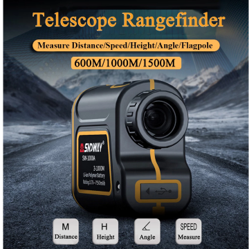 Sndway Laser Range Finder 6x Telescope 600M/1000m/1500m for Hunting Golf Measuring photo-3