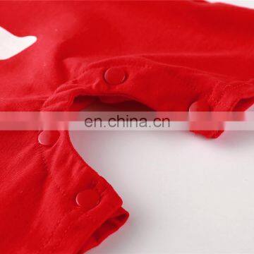 2018 New Fashion Baby Boys Girls Clothes Newborn Blue & Red Printing Jumpsuit Infant Clothing Set photo-6