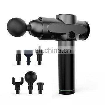 Factory Hand Held 24v Massage Gun Relax Deep Tissue Vibration Muscle Relax Cordless Massager For Muscle photo-2