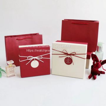 Gift box empty box lipstick gift box perfume box square affirmative gift box with exquisite gift.