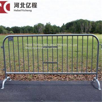 Customized Galvanized Metal Steel Safety Concert Crowd Control Road Traffic Barrier photo-4
