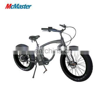 26" Electric Bicycle With 36V Lithium Battery High Mileage Fat Tire Mountain E-Bike BEBFR26CM photo-3