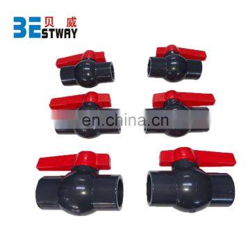 2020 1/2'' High Quality Pvc Upvc Ball Valve