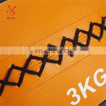 Factory Direct Gym PU Leather Soft Medicine Ball photo-5