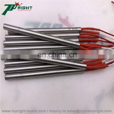 Customized Stainless Steel 0W Rated Power 24V Voltage 4mm x 25mm Length 500mm Cartridge Heater photo-5