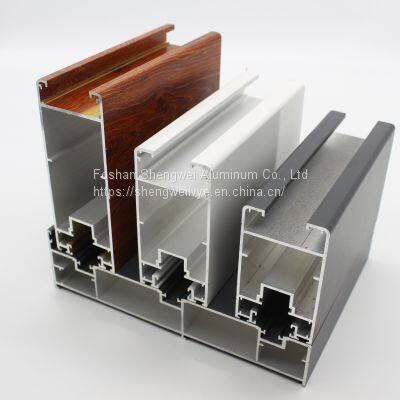 China manufacturers Supply Aluminium alloy Frame for Sliding double Glass Window aluminum profile