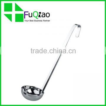 Trade Assurance Customed Package cooking tools stainless steel metal spoon8-Ounce Stainless Steel Ladle                        
                                                Quality Choice