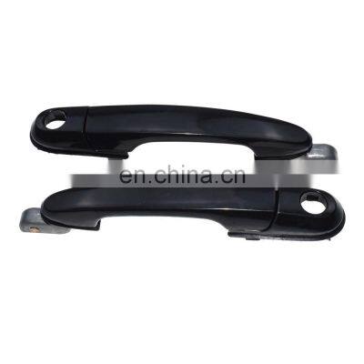 Free Shipping!Outside Door Handles Pair Front Left Right Black For 05-09 Hyundai Tucson NEW