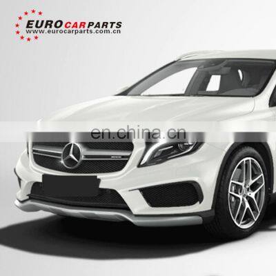 GLA class X156 GLA45 body kit for GLA200 GLA220 GLA260 to GLA45 front bumper rear bumper