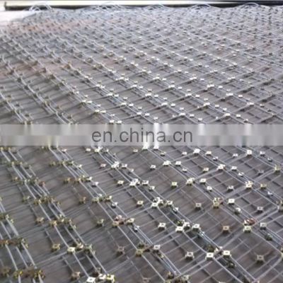 Slope Protection System rockfall barrier hexagonal mesh rockfall netting strong fence netting