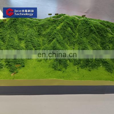 Miniature landscape for Architectural Topographic Scale Models