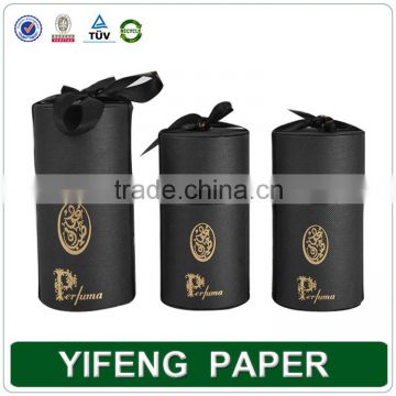 High end decorative coffee packaging boxes round coffee box coffee tube