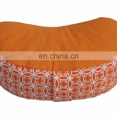 New Design private label wholesale price Meditation Crescent Cushion