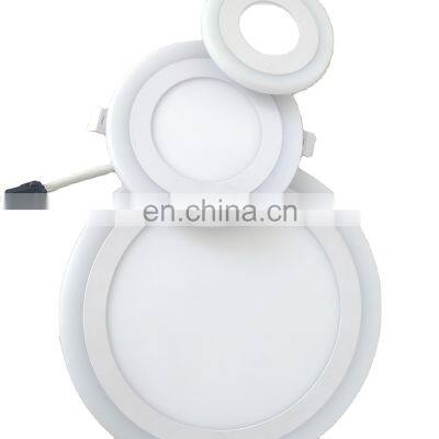 Embedded mounted panel light adjustable ultra-thin round refitted LED ceiling light