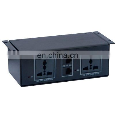 Rj45 Undertable Recessed Electrical Power Countertop Pop Up Outlet