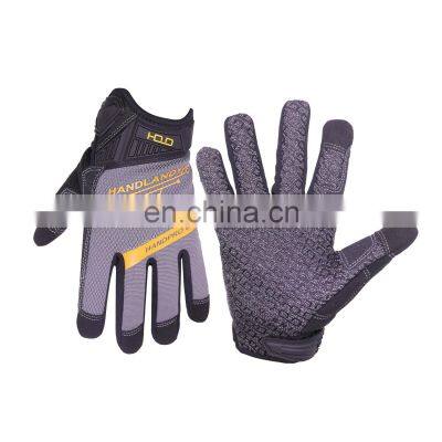 HANDLANDY Anti-slip Cut  resistant gloves Great Grip Mechanic gloves Outdoor glove biking sport