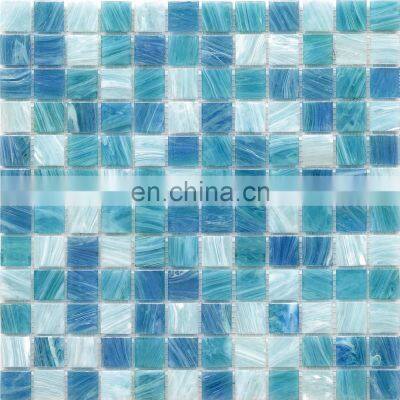 Hot-Melting Glass Mosaic Tiles for Bathroom Walls Swimming Pool Tiles photo-5