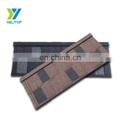 Waterproof  cheap roofing sheet material sand coated metal roofing tiles for sale