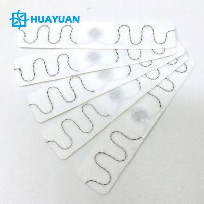 Stable Performance UHF Smart Linen Tag Fabric Textile RFID Laundry Tags for Hotel Linen Tracking