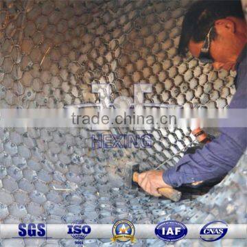 Low-carbon Steel Hexsteel Mesh for Construction Use