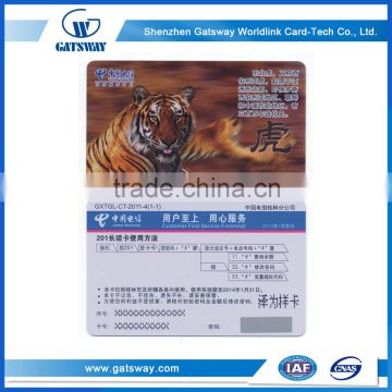 Custom Printed Plastic PVC Card Customized Printed Plastic Cards